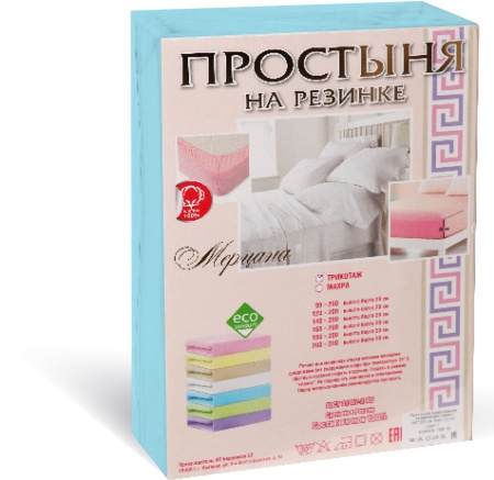 Простынь на резинке упаковка